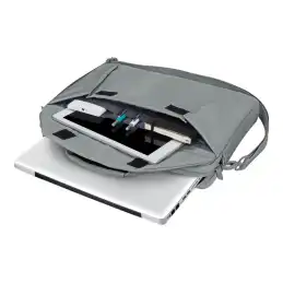 DICOTA Slim Case EDGE - Sacoche pour ordinateur portable - 13.3" - gris (D31211)_3